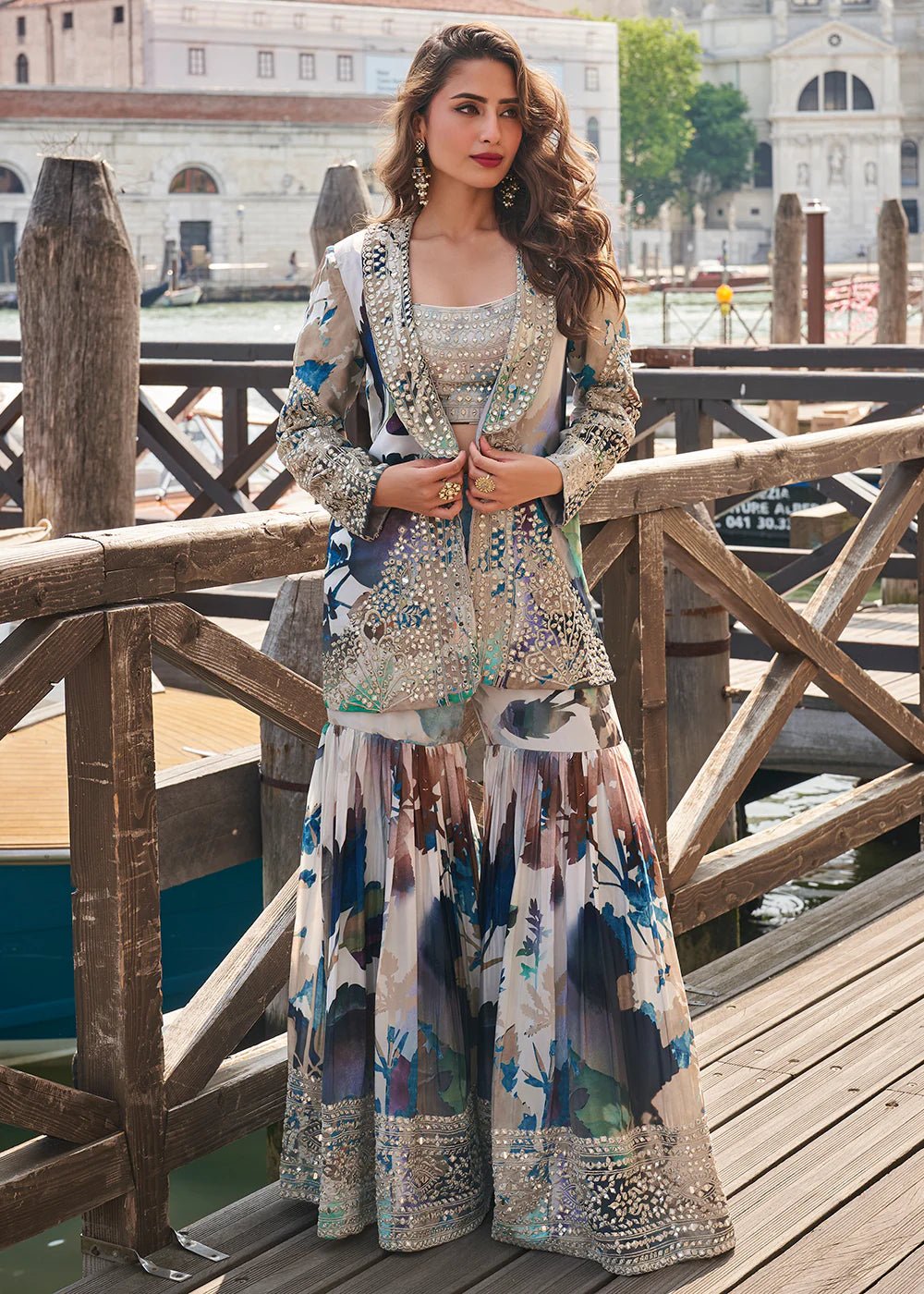 Gorgeous Multi Color Blue SYEP - Indian Dress House 786