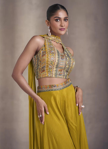 Gorgeous Mustard SYNIP - Indian Dress House 786