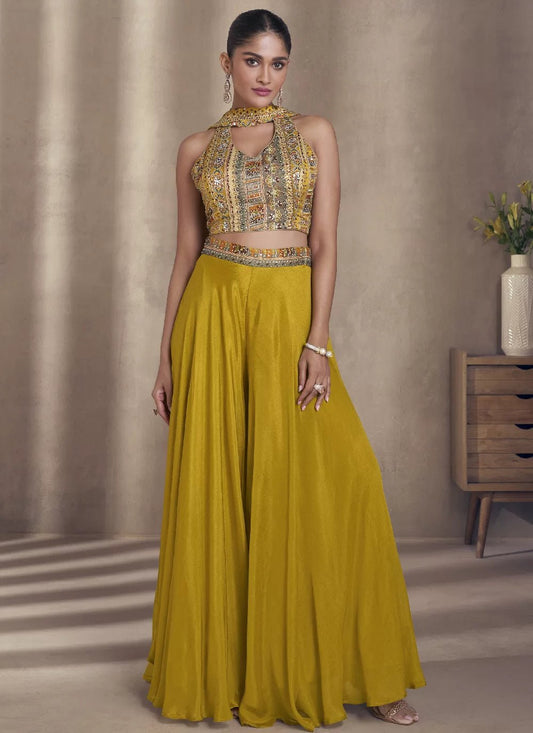 Gorgeous Mustard SYNIP - Indian Dress House 786