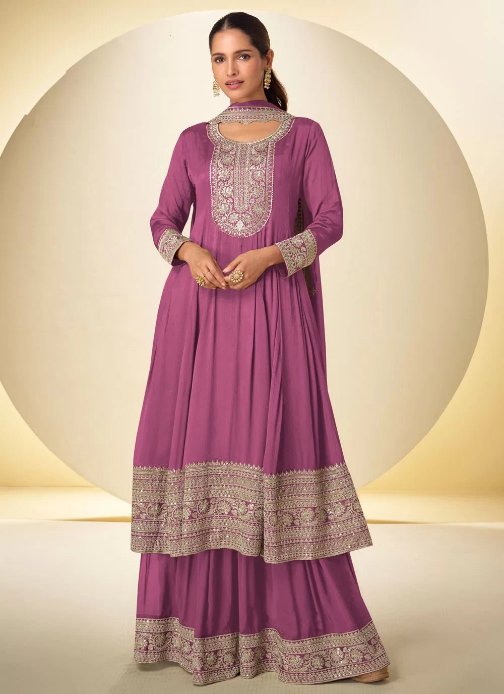 Gorgeous Onion Pink GKNP - Indian Dress House 786