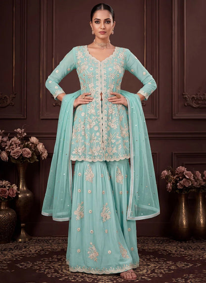Gorgeous Pastel GKSHR - Indian Dress House 786