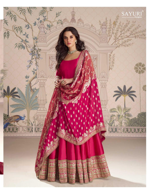 Gorgeous Pink SYRO - Indian Dress House 786