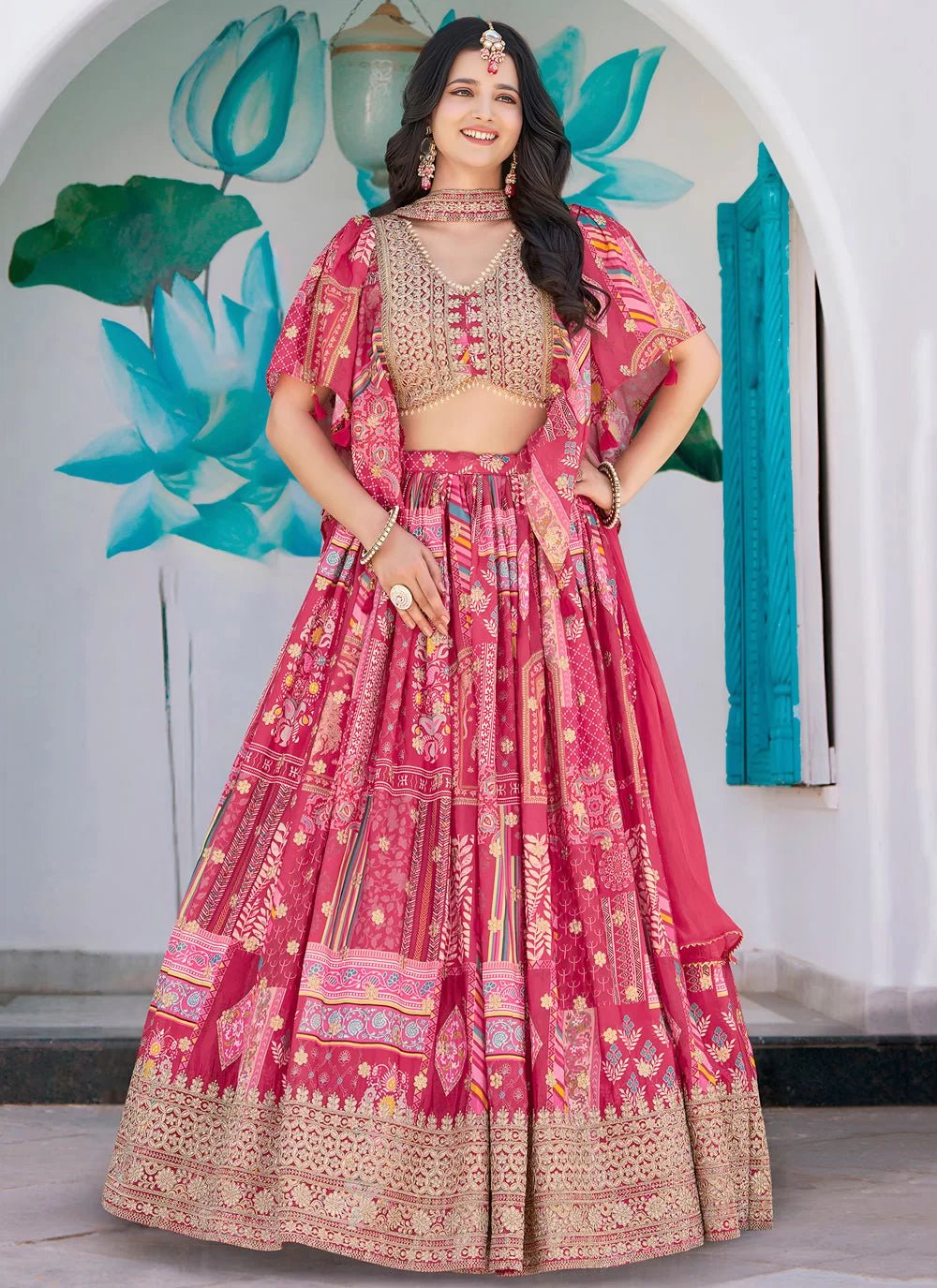 Gorgeous Pink ZQL - Indian Dress House 786