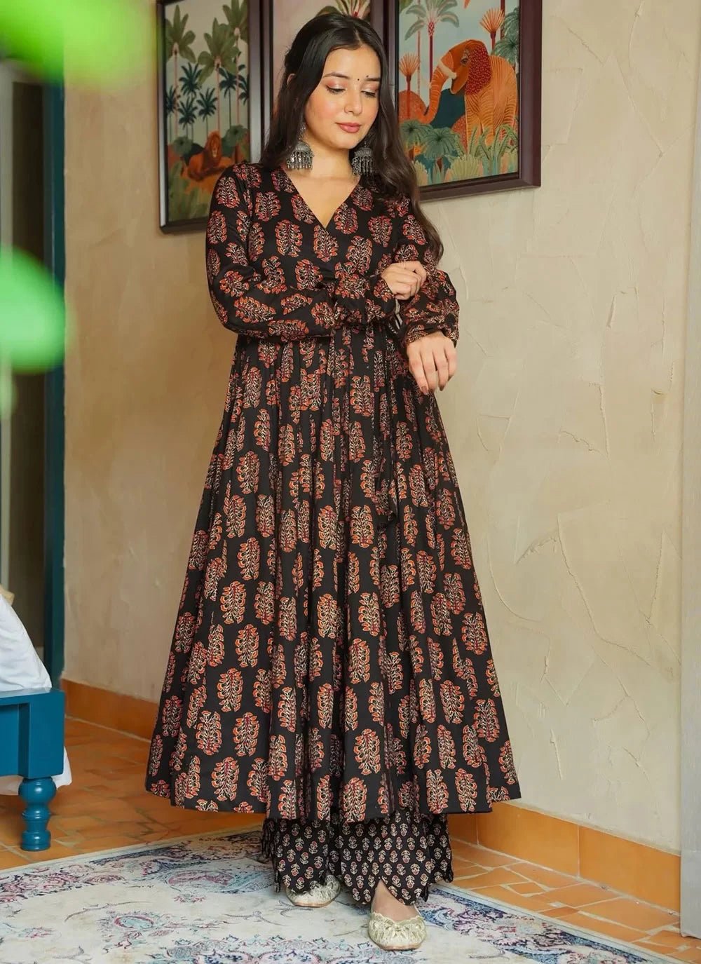 Gorgeous Printed LC VMY FVD - Indian Dress House 786