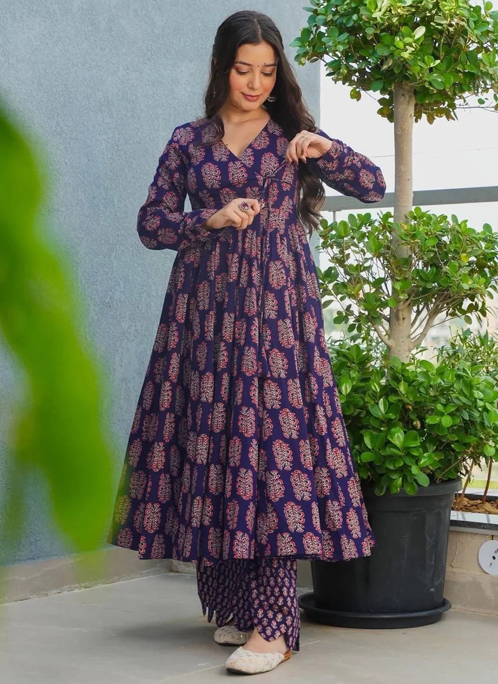 Gorgeous Printed LC VMY FVD - Indian Dress House 786