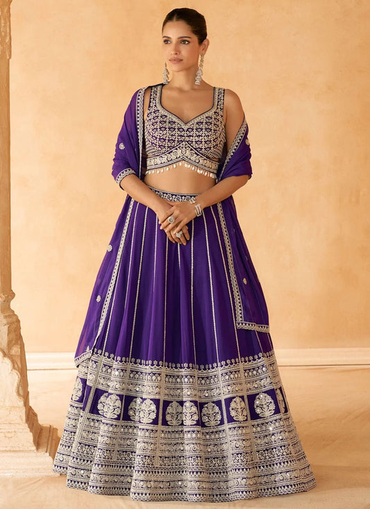 Gorgeous Purple SNZL - Indian Dress House 786