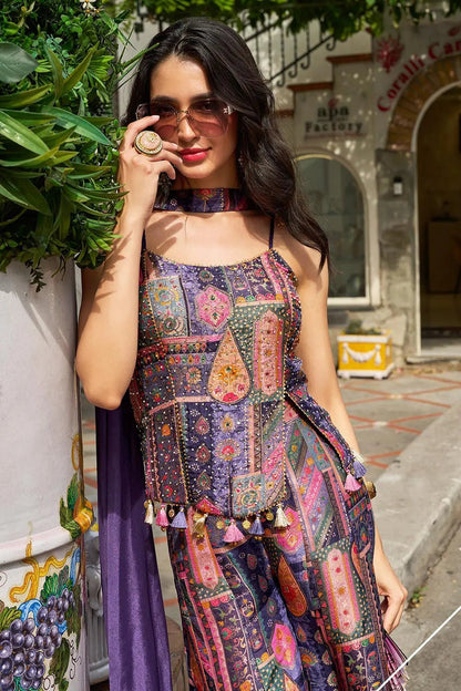 Gorgeous Purple SYB - Indian Dress House 786