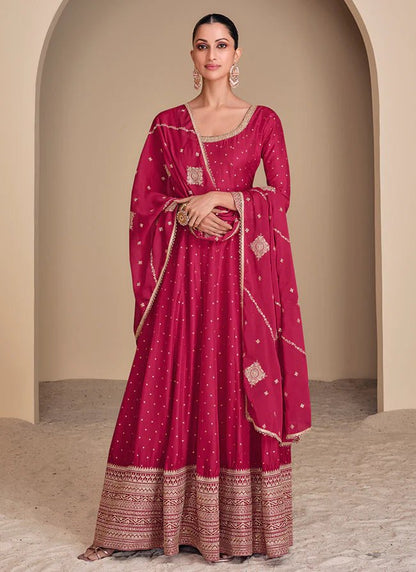 Gorgeous Rani Red SYLL - Indian Dress House 786