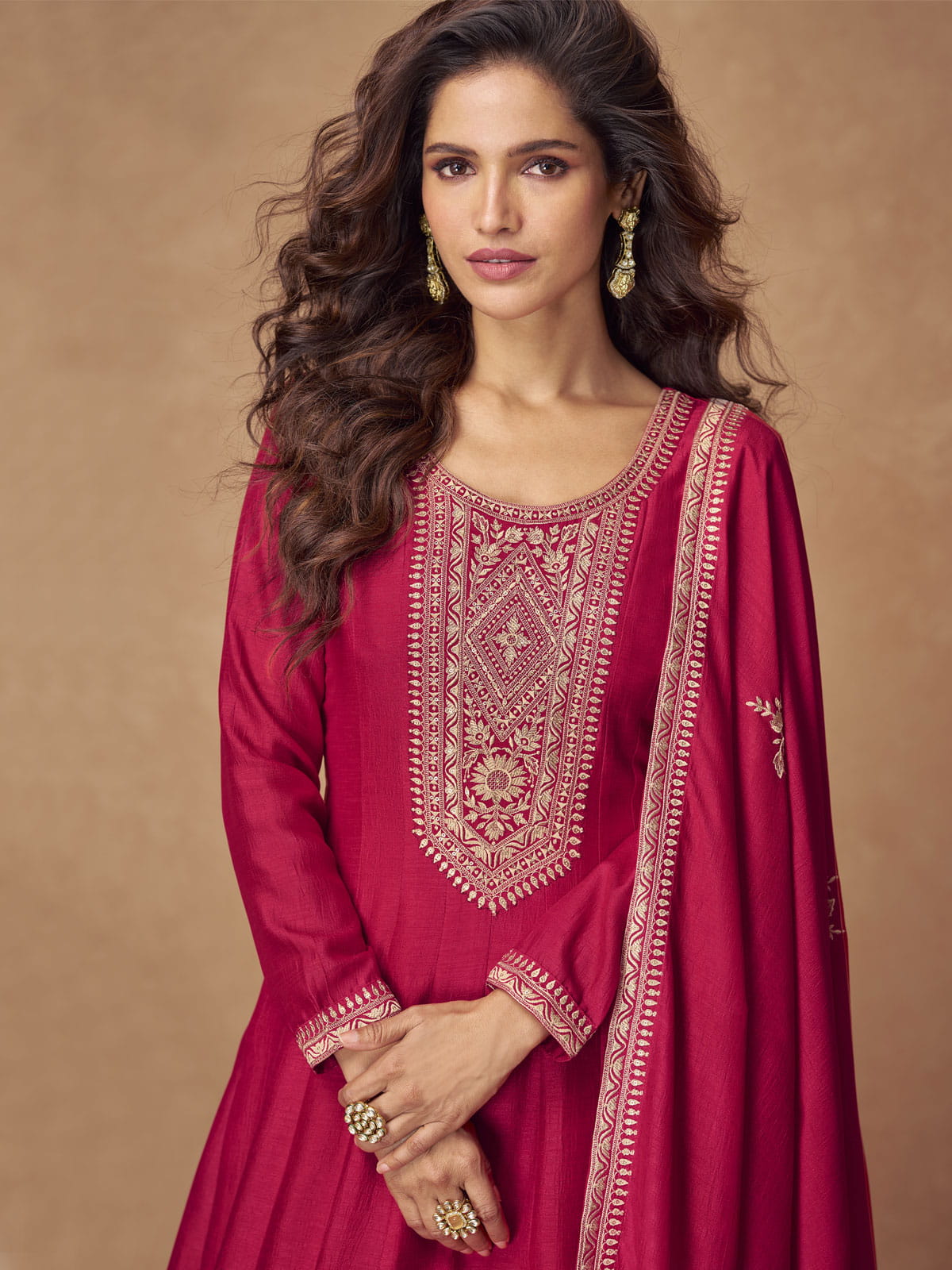 Gorgeous Red ARSK - Indian Dress House 786