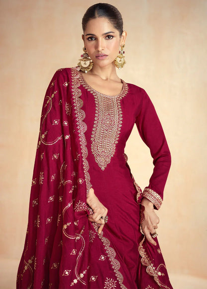 Gorgeous Red ATG - Indian Dress House 786