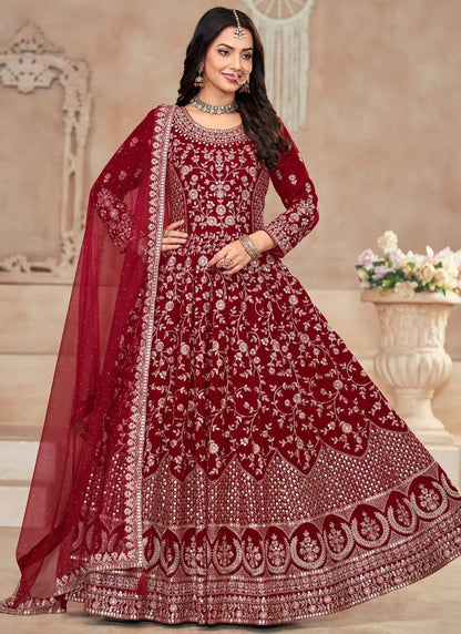 Gorgeous Red TWV - Indian Dress House 786