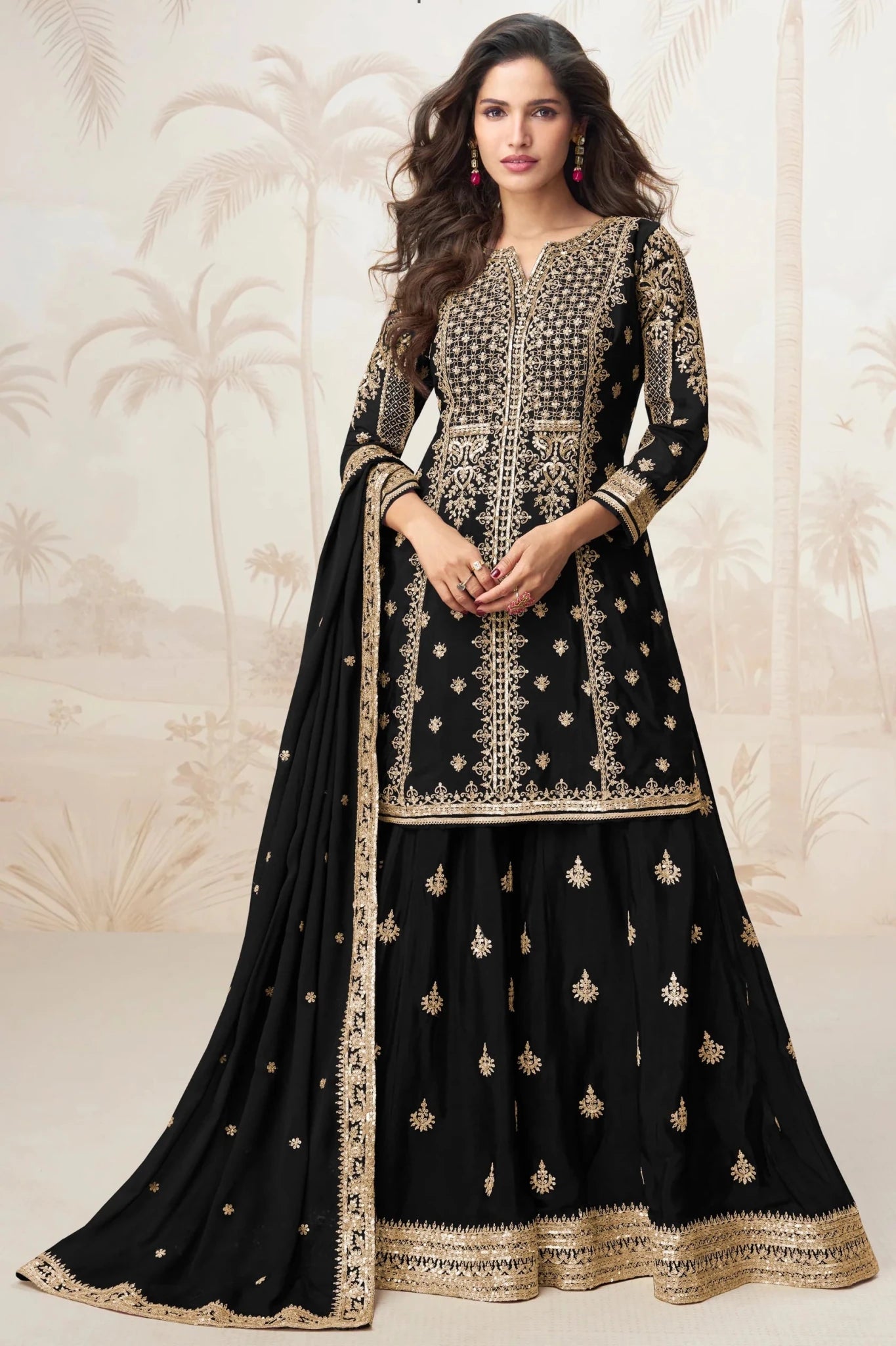 Gorgeous Sharara ASMS - Indian Dress House 786