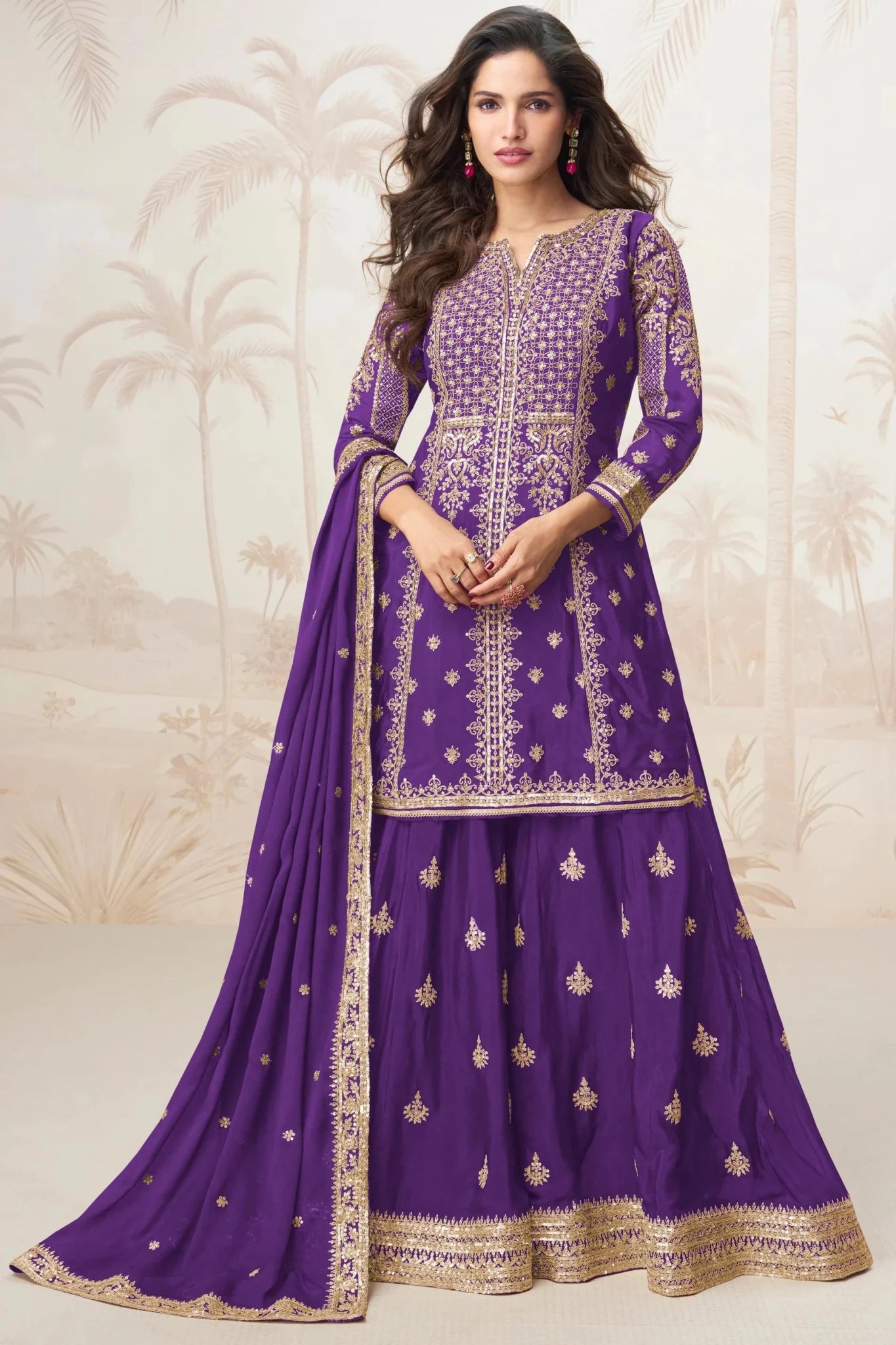 Gorgeous Sharara ASMS - Indian Dress House 786