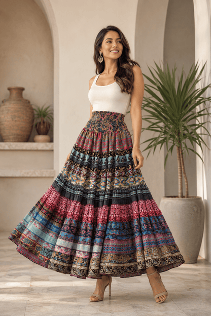 Gorgeous Unique Boho Skirts - Indian Dress House 786