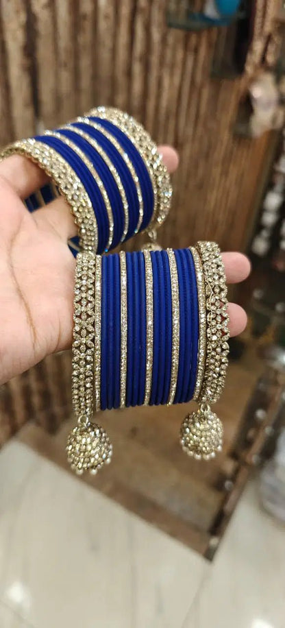 Gorgeous Unique Gold C Bangles JWY - Indian Dress House 786