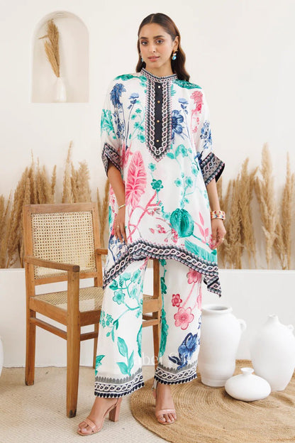 Gorgeous White Floral RS4U - Indian Dress House 786