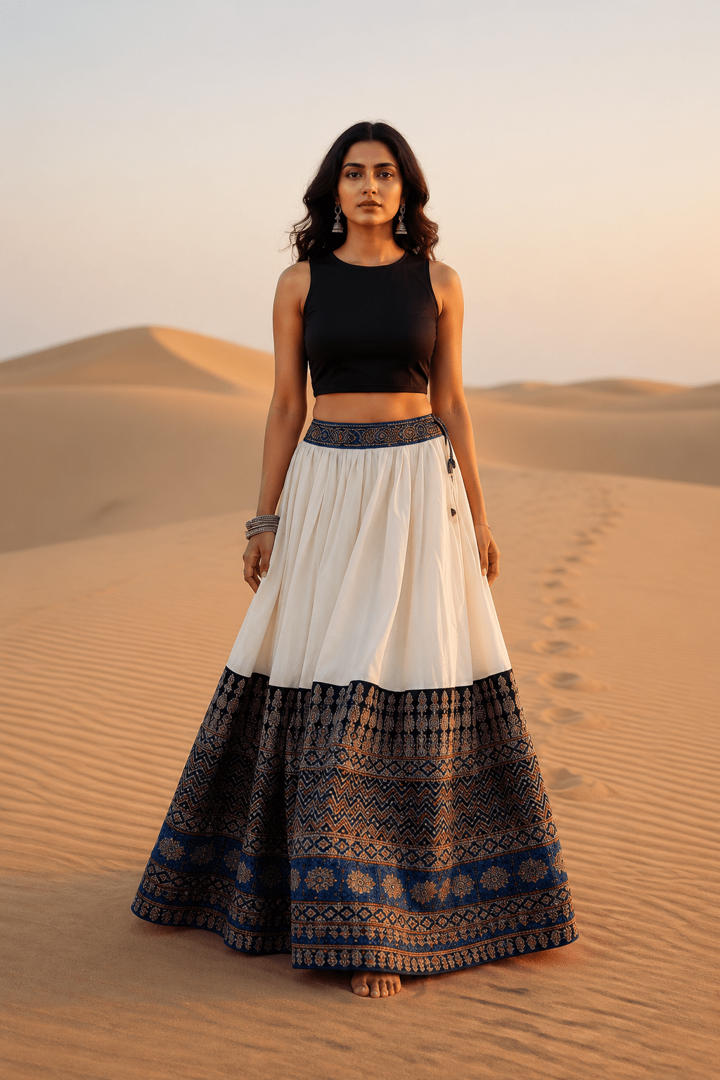 Gorgeous White Skirts - Indian Dress House 786