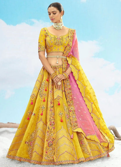 Gorgeous Yellow ANL - Indian Dress House 786