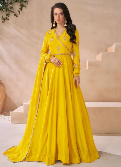 Gorgeous Yellow SYD - Indian Dress House 786