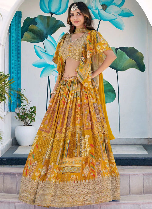Gorgeous Yellow ZQL - Indian Dress House 786