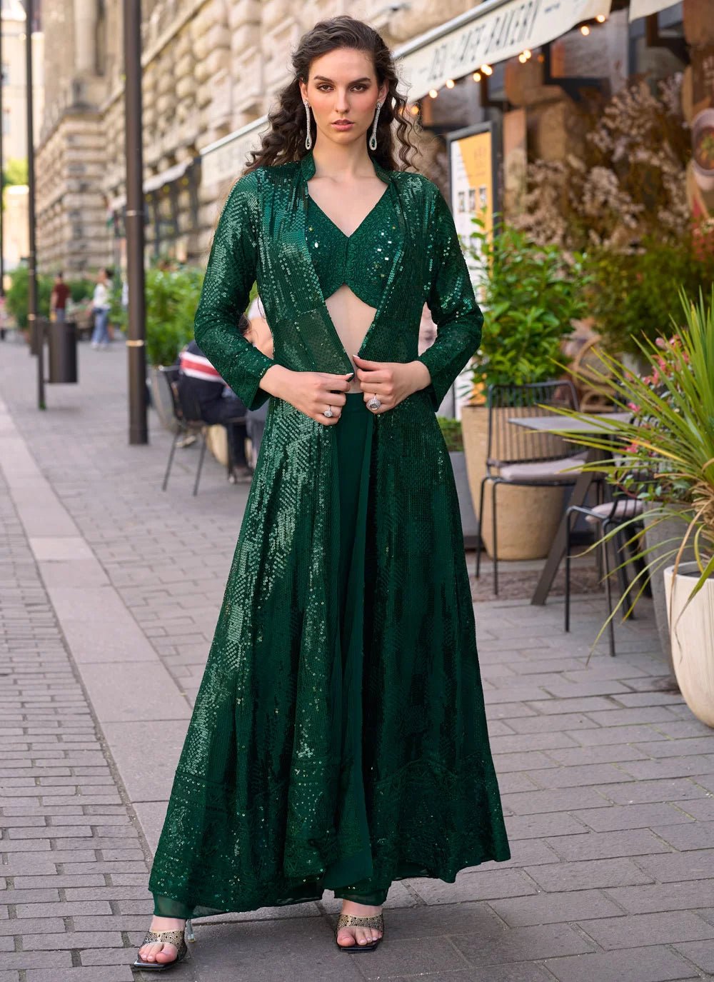 Green SRP - Indian Dress House 786