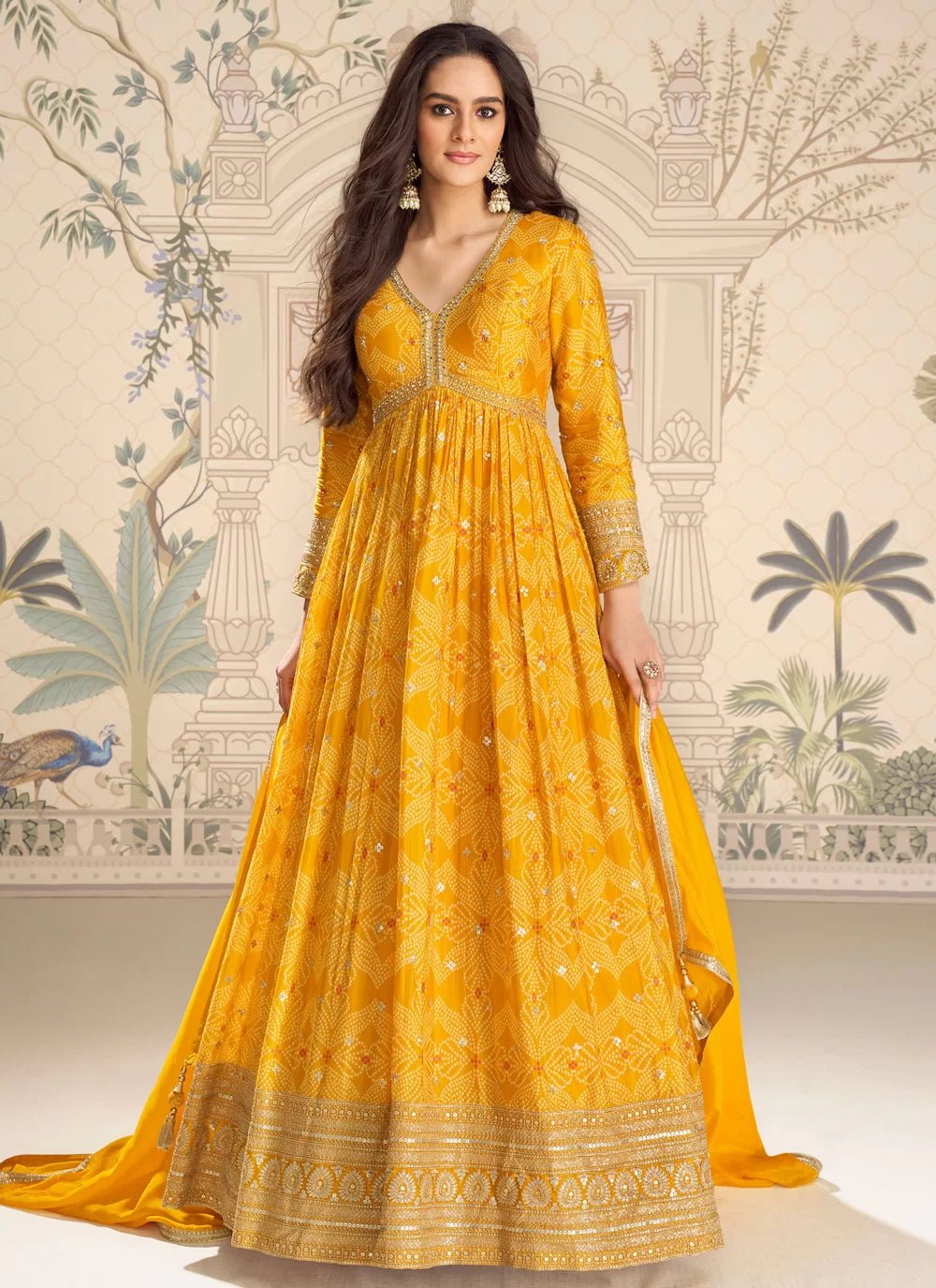 Haldi Yellow SBG - Indian Dress House 786