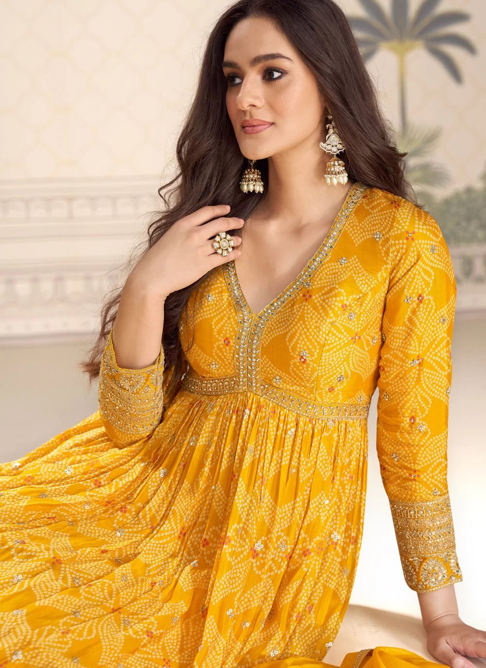 Haldi Yellow SBG - Indian Dress House 786