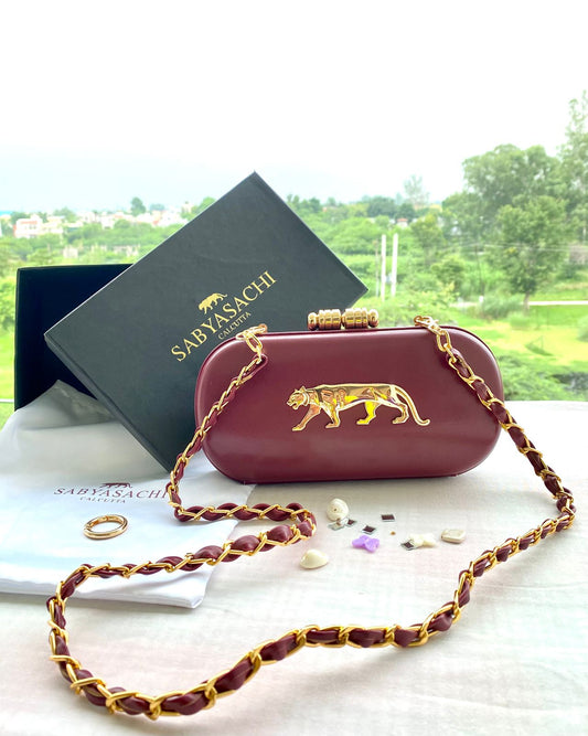 Hot Maroon Sabya CFB - Indian Dress House 786