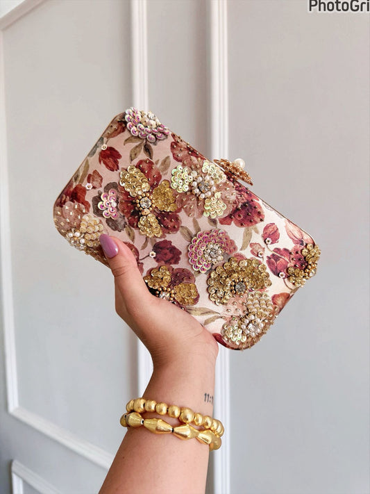 Plush Pink Floral CFB - Indian Dress House 786