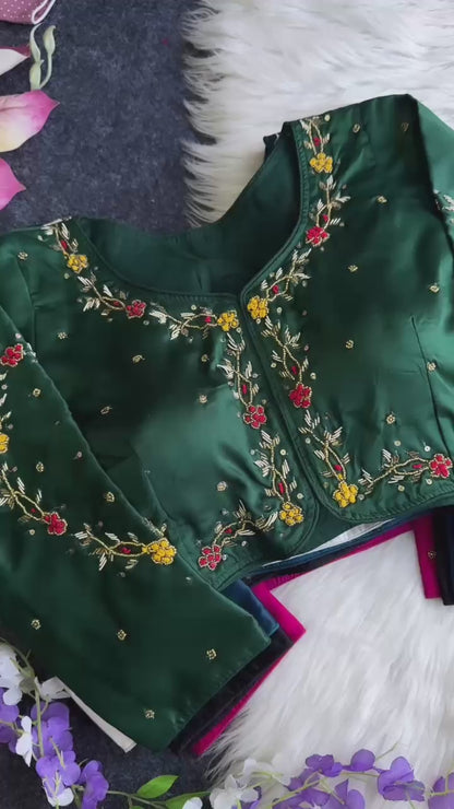 Glamorous Handcrafted Floral SBT