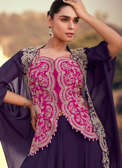 Purple & Pink SYPP - Indian Dress House 786
