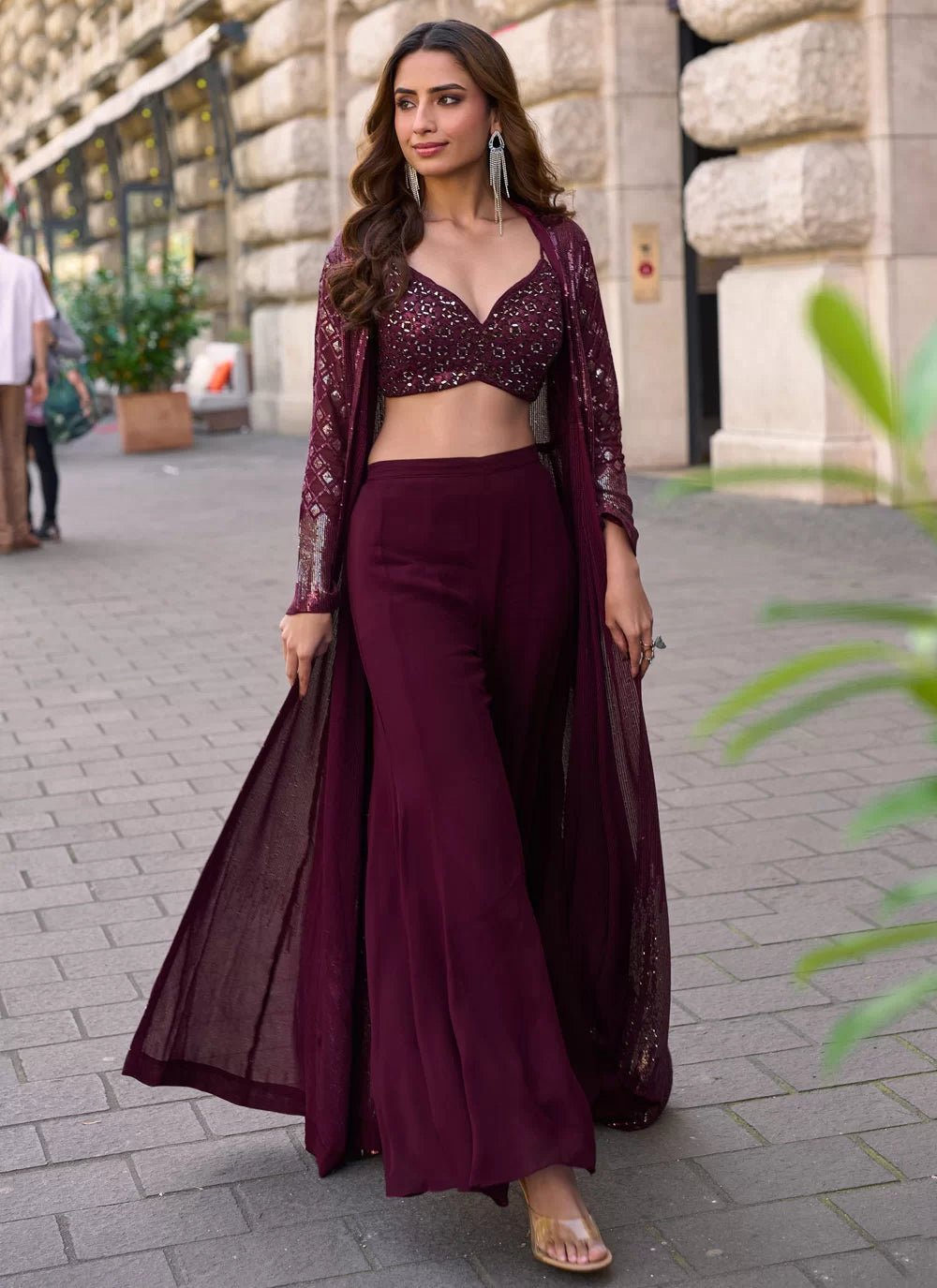 Purple SRP - Indian Dress House 786