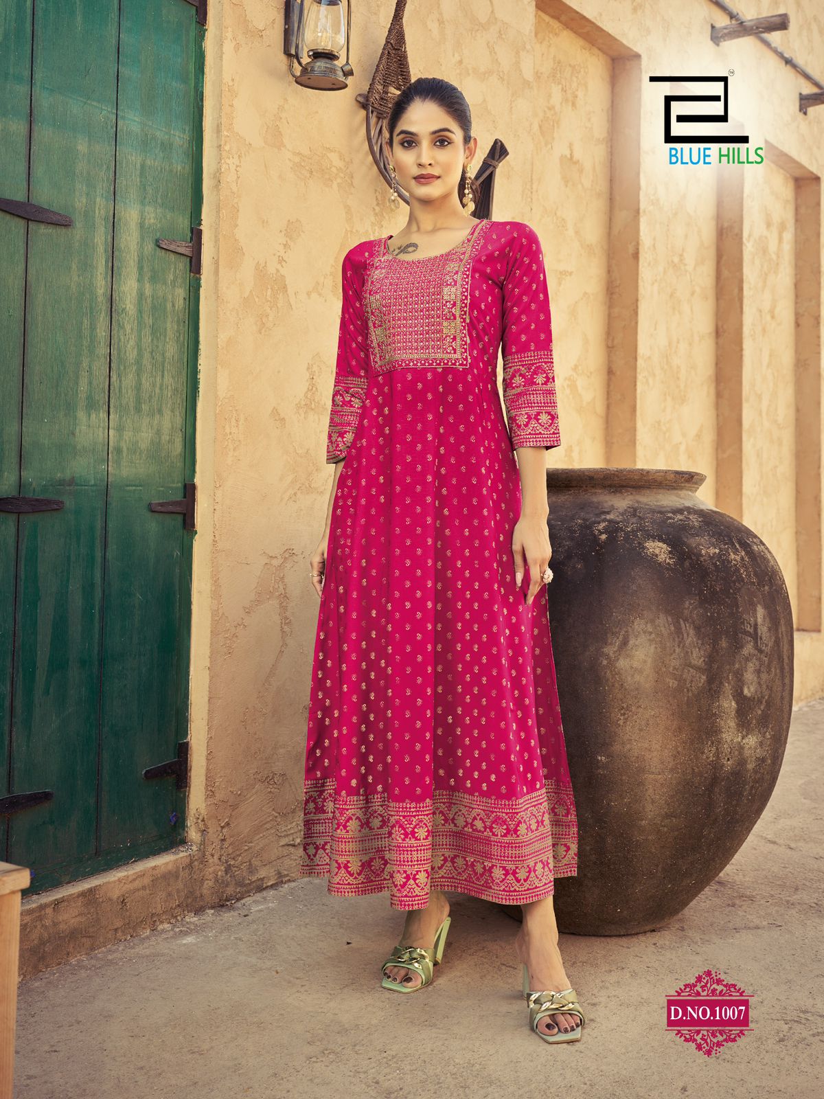 Rani Pink BHU 1007 FVD - Indian Dress House 786