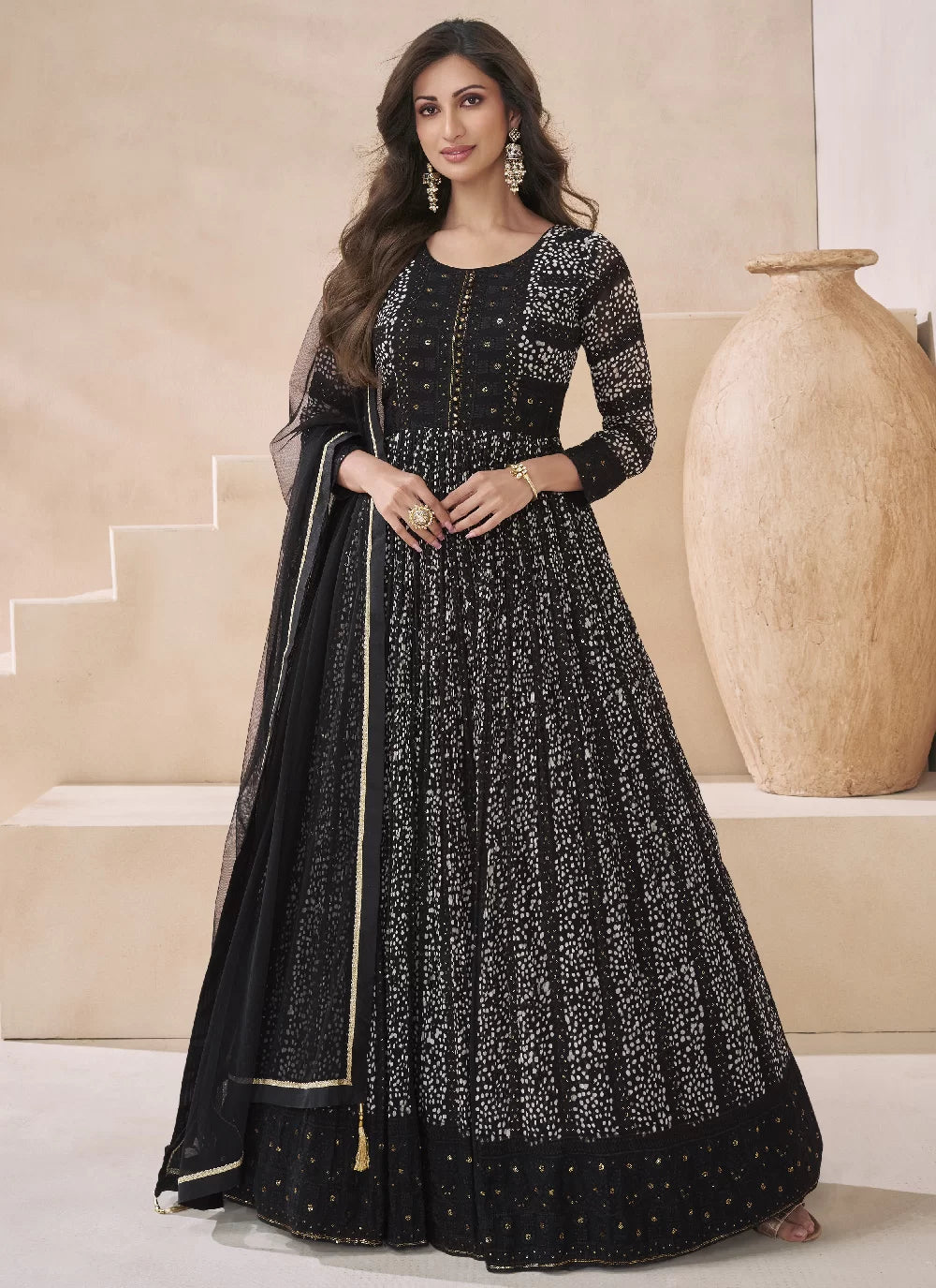 Ravishing Black SYKG - Indian Dress House 786