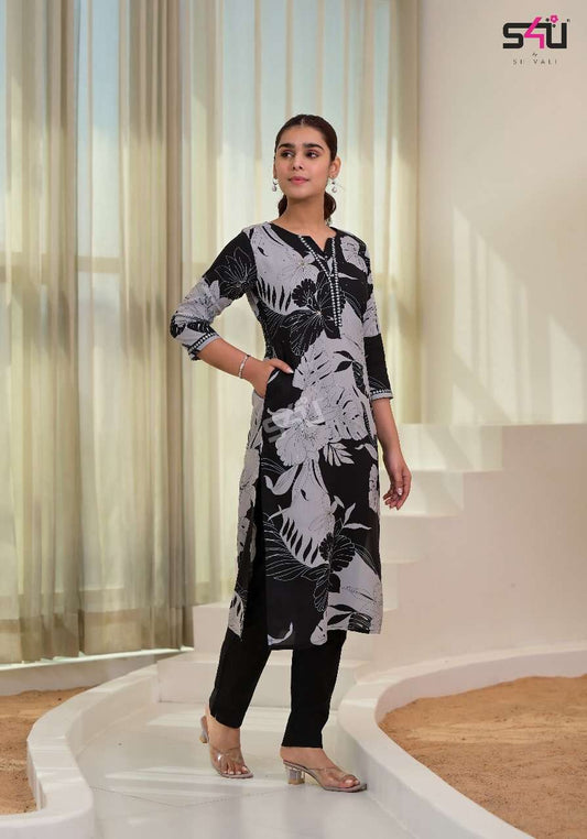 Ravishing Black & White 05 FVD - Indian Dress House 786
