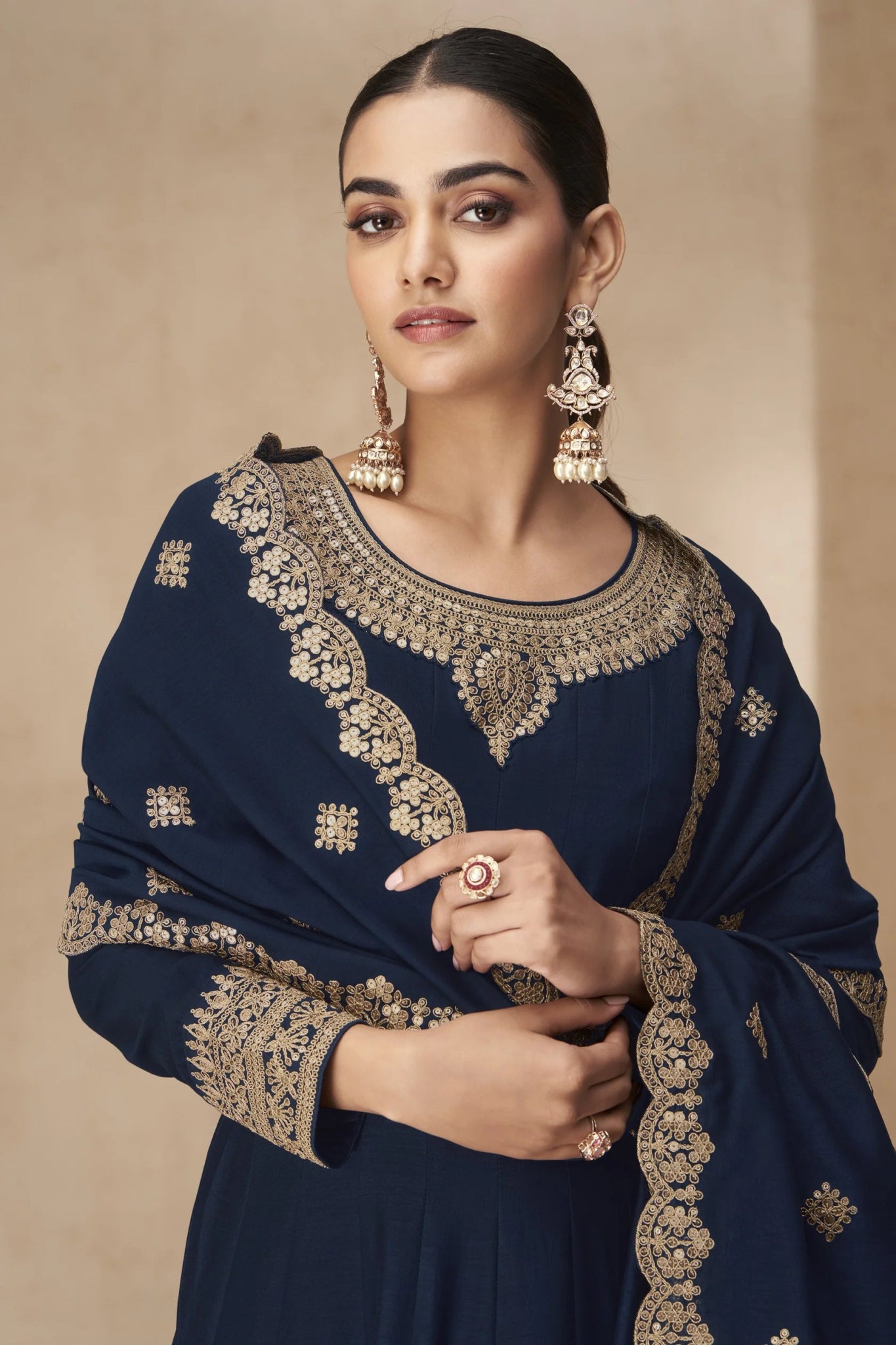 Ravishing Blue AAKS - Indian Dress House 786