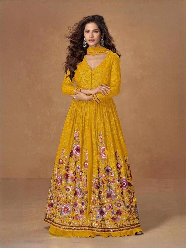 Ravishing Floral ASMJ - Indian Dress House 786