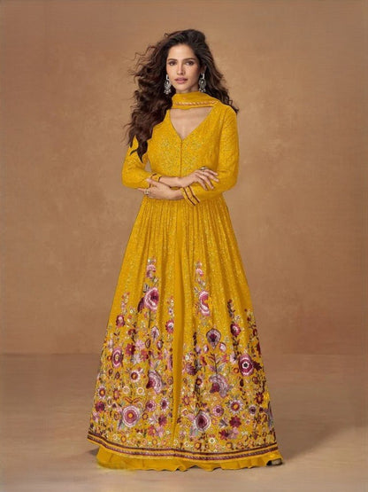 Ravishing Floral ASMJ - Indian Dress House 786