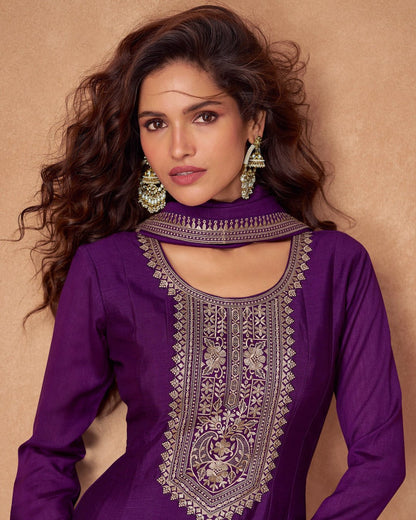 Ravishing Purple ARSK - Indian Dress House 786