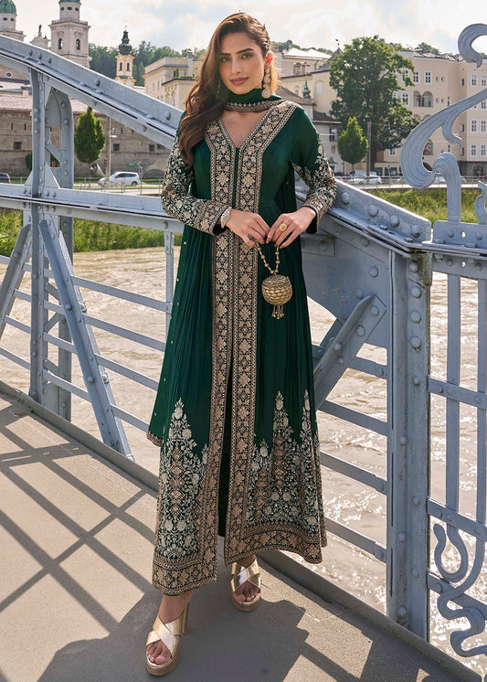Regal Green GFJ - Indian Dress House 786
