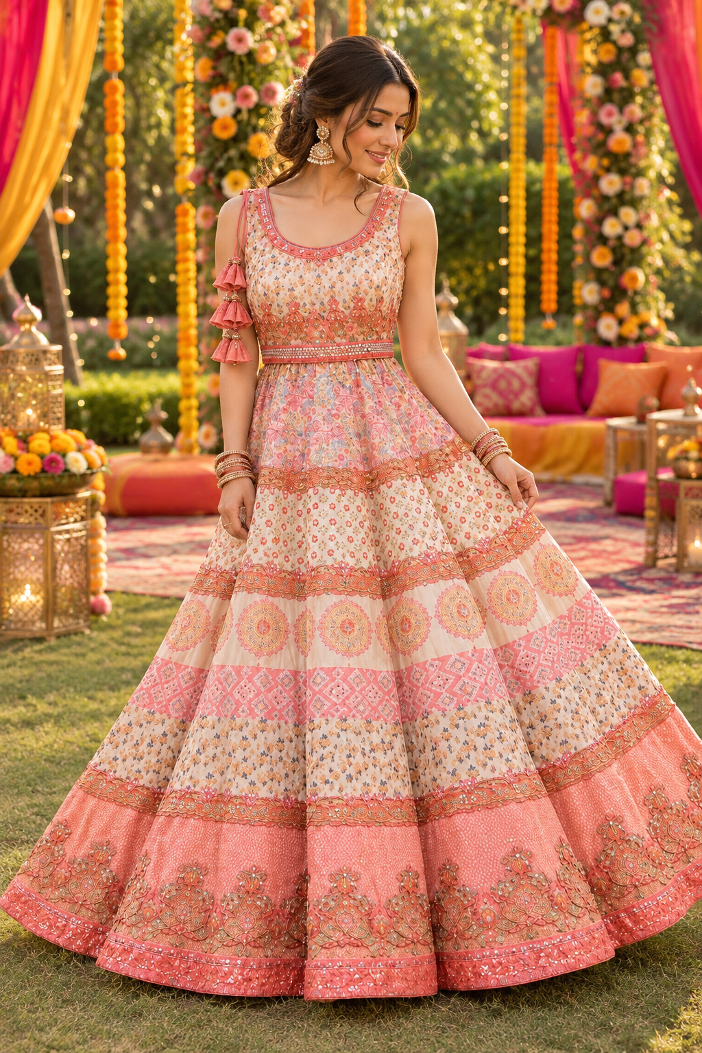 Gorgeous Multi Color Floral DPL