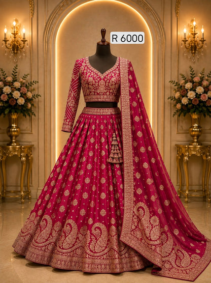 Exclusive Silk Embroided Beaded DL