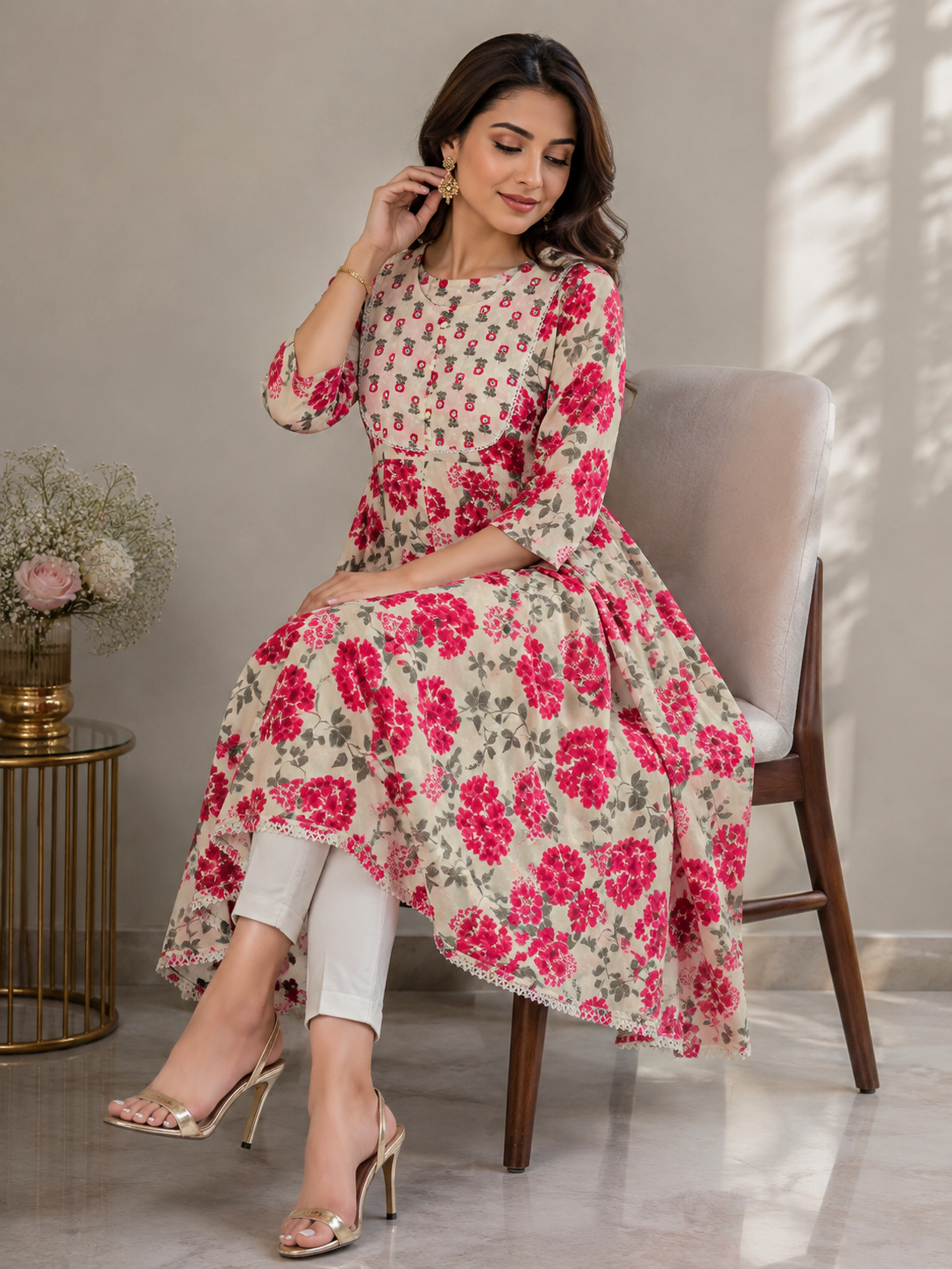 Cute Floral Pink NK FVD