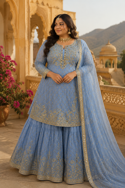 Stunning Powder Blue PSC