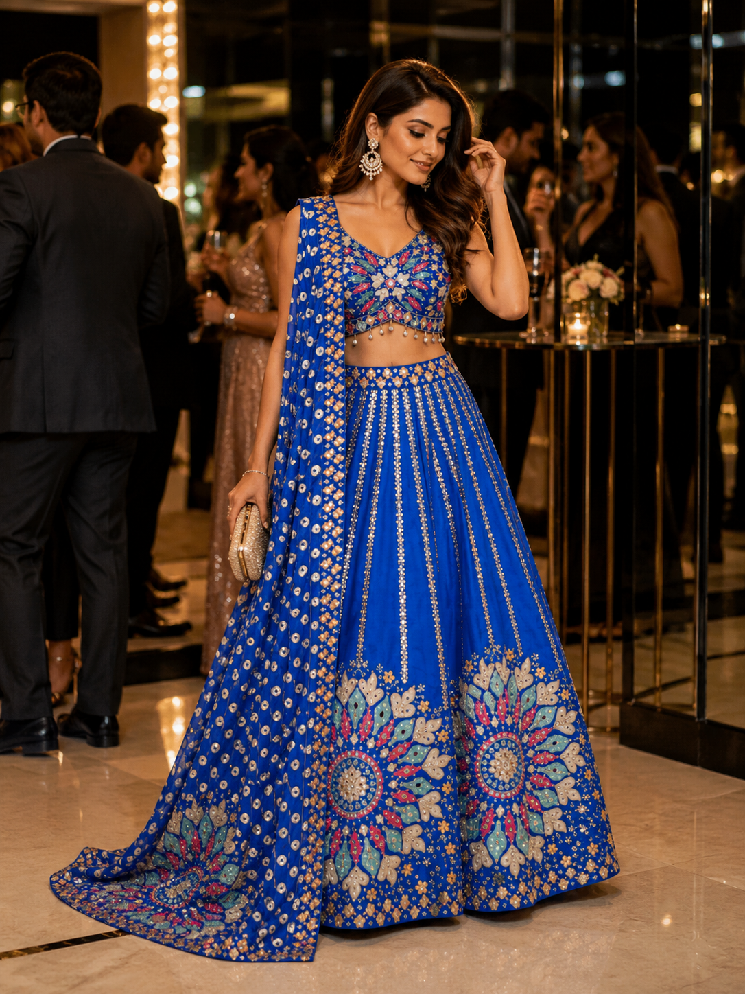Exclusive Blue Floral PDP DL