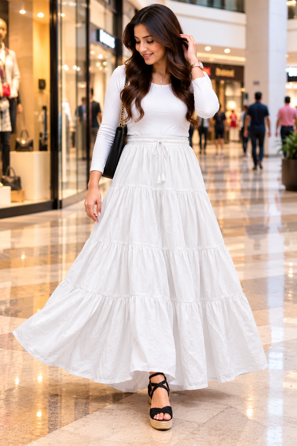 Gorgeous Solid Plain Skirts