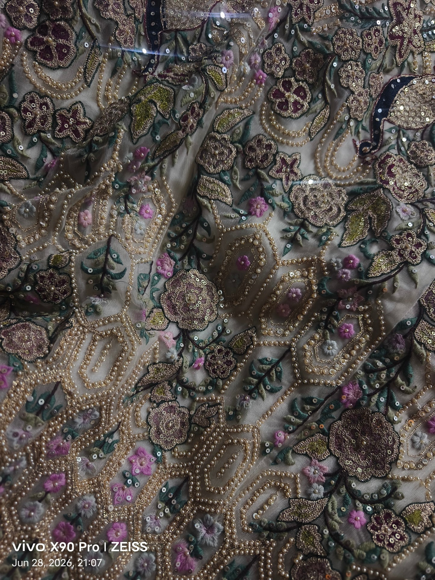 Breath Taking Beige Floral Koskii