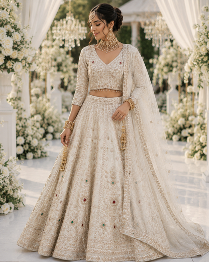 Breathtaking Silky Emb Floral DL