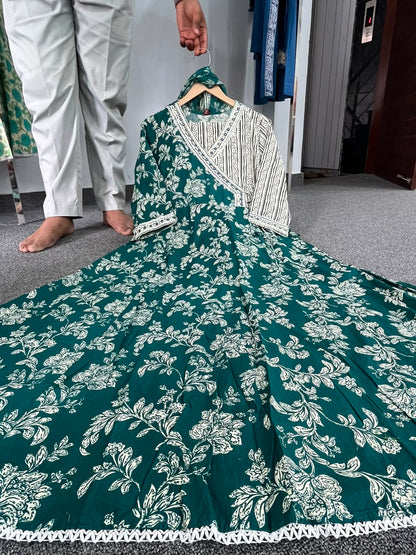 Stunning Green Floral NK FVD