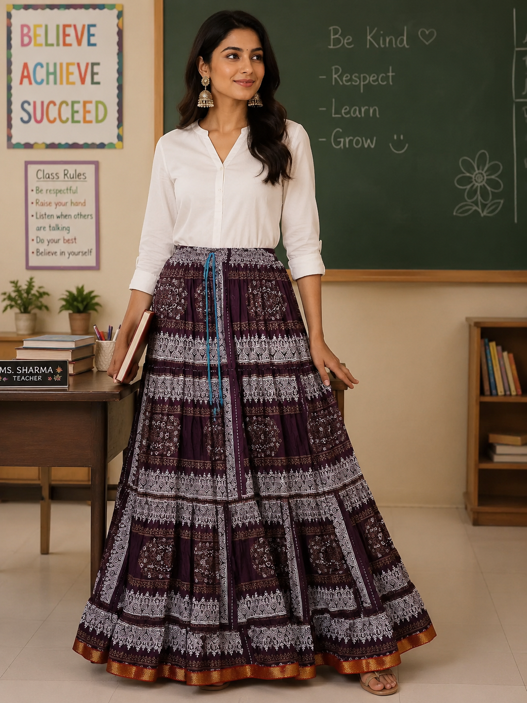 Stunning Purple GA Skirts
